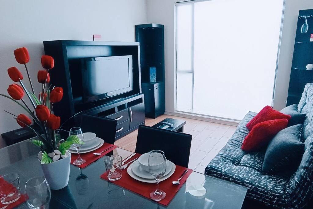 Secure, Central And Quiet Apartment Work Or Travel Мехико Экстерьер фото