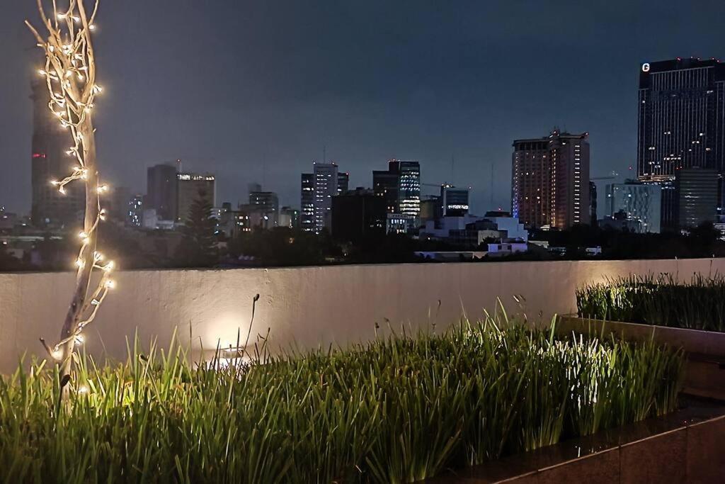 Secure, Central And Quiet Apartment Work Or Travel Мехико Экстерьер фото